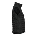Black - Side - Tee Jays Womens-Ladies Padded Zepelin Vest Jacket - Gilet