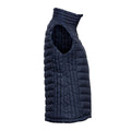Deep Navy - Side - Tee Jays Womens-Ladies Padded Zepelin Vest Jacket - Gilet