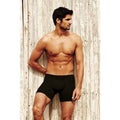 Black - Back - Fruit Of The Loom Mens Classic Boxer Shorts (Pack Of 2)