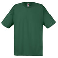 Bottle Green - Front - Fruit Of The Loom Mens Original T-Shirt