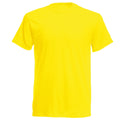 Yellow - Front - Fruit Of The Loom Mens Original T-Shirt