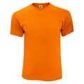 Orange - Front - Fruit Of The Loom Mens Original T-Shirt