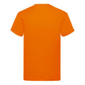 Orange - Back - Fruit Of The Loom Mens Original T-Shirt