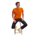 Orange - Pack Shot - Fruit Of The Loom Mens Original T-Shirt