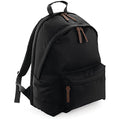 Black - Front - Bagbase Campus Padded Laptop Compatible Backpack-Rucksack