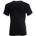 Black-White - Back - Fruit Of The Loom Mens Valueweight Short Sleeve T-Shirt