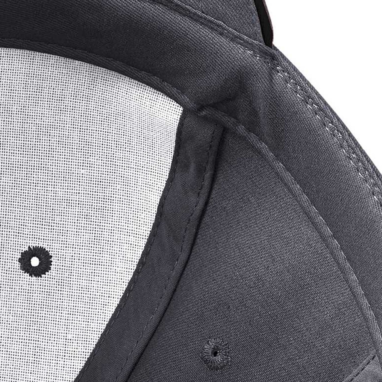 Graphite Grey-Black - Lifestyle - Beechfield Adults Unisex Athleisure Cotton Baseball Cap