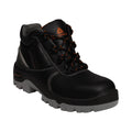 Black - Back - Delta Plus Mens Phoenix Composite Leather Safety Boots