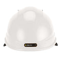White - Back - Delta Plus Quartz Rotor Ventilated Safety Work Helmet
