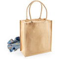 Natural - Lifestyle - Westford Mill Jute Boutique Shopper Bag (19L)