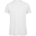 White - Front - B&C Mens Favourite Organic Cotton Crew T-Shirt