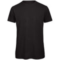 Black - Front - B&C Mens Favourite Organic Cotton Crew T-Shirt