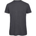 Dark Grey - Front - B&C Mens Favourite Organic Cotton Crew T-Shirt