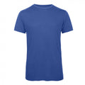Heather Royal - Front - B&C Mens Favourite Short Sleeve Triblend T-Shirt