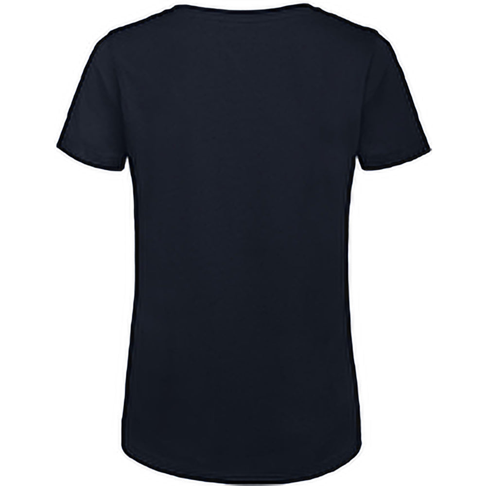 Navy Blue - Back - B&C Womens-Ladies Favourite Organic Cotton Crew T-Shirt