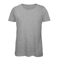Sport Grey - Front - B&C Womens-Ladies Favourite Organic Cotton Crew T-Shirt