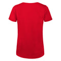 Red - Back - B&C Womens-Ladies Favourite Organic Cotton Crew T-Shirt
