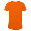 Orange - Back - B&C Womens-Ladies Favourite Organic Cotton Crew T-Shirt