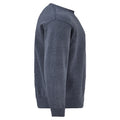 Heather Navy - Lifestyle - Fruit Of The Loom Mens Set-In Belcoro® Yarn Sweatshirt