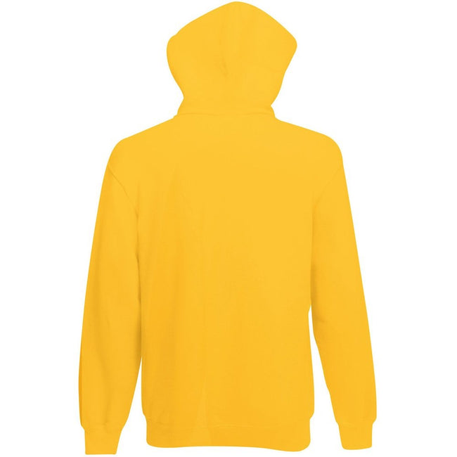 Sunflower - Back - Fruit Of The Loom Mens Hooded Sweatshirt - Hoodie
