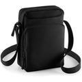 Black - Back - Bagbase Across Shoulder Strap Cross Body Bag
