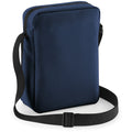 French Navy - Side - Bagbase Across Shoulder Strap Cross Body Bag