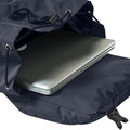 Navy Dusk-Tan - Side - Bagbase Urban Explorer Backpack-Rucksack Bag