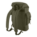 Military Green-Tan - Back - Bagbase Urban Explorer Backpack-Rucksack Bag