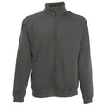 Light Graphite - Front - Fruit Of The Loom Mens Full Zip Sweat Jacket