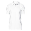 White - Front - Gildan Softstyle Mens Short Sleeve Double Pique Polo Shirt