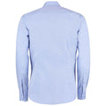 Light Blue - Back - Kustom Kit Mens Long Sleeve Oxford Twill Shirt