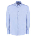 Light Blue - Front - Kustom Kit Mens Long Sleeve Oxford Twill Shirt