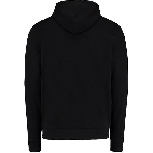 Black - Back - Kustom Kit Mens Full Zip Hooded Sweatshirt