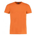 Bright Orange Marl - Front - Kustom Kit Mens Superwash 60 Fashion Fit T-Shirt