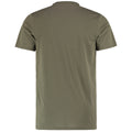 Khaki - Back - Kustom Kit Mens Superwash 60 Fashion Fit T-Shirt
