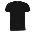 Black Melange - Front - Kustom Kit Mens Superwash 60 Fashion Fit T-Shirt