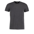 Dark Grey Marl - Front - Kustom Kit Mens Superwash 60 Fashion Fit T-Shirt