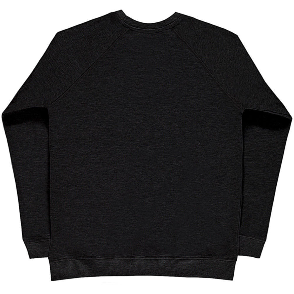 Black - Side - Nakedshirt Womens-Ladies Lilou Crew Neck Long Sleeve Sweatshirt