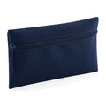 French Navy - Back - Quadra Classic Zip Up Pencil Case