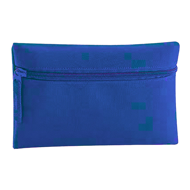 Bright Royal - Front - Quadra Classic Zip Up Pencil Case