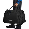 Black - Back - Quadra Academy Shoulder Strap Holdall Bag