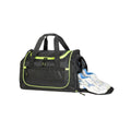 Black-Green - Back - Shugon Piraeus Shoulder Strap Holdall Bag