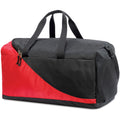 Black-Red - Back - Shugon Naxos 43 Litre Holdall Bag