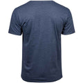 Denim Melange - Back - Tee Jays Mens Urban Short Sleeve Melange T-Shirt