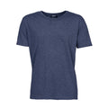 Denim Melange - Front - Tee Jays Mens Urban Short Sleeve Melange T-Shirt