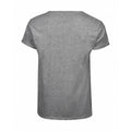 Heather Grey - Back - Tee Jays Mens Roll Sleeve Cotton T-Shirt