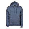 Flint Stone - Front - Tee Jays Mens Hooded Cotton Blend Sweatshirt