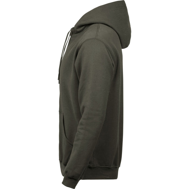 Deep Green - Lifestyle - Tee Jays Mens Hooded Cotton Blend Sweatshirt