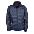 Deep Navy - Front - Tee Jays Mens Richmond Diamond Quilted Jacket