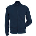Navy Blue - Front - B&C Mens Spider Full Zip Sweatshirt